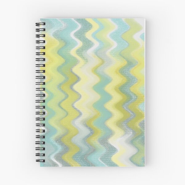 Item preview, Sunny Grove -Wavy, abstract geometric pattern designed and sold by MayGreenAbgrall.