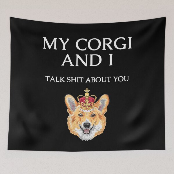 Item preview, Pembroke Welsh Corgi Dog funny quote designed and sold by Maful.