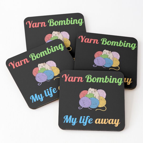 Item preview, Yarn Bombing My Life Away designed and sold by Johan Liebert.