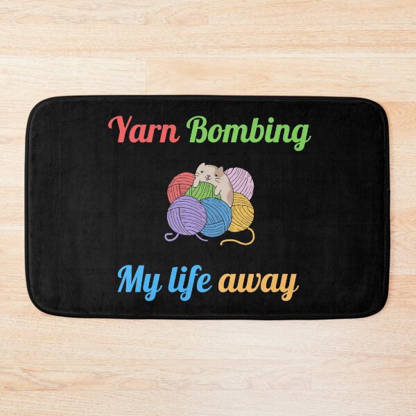 Item preview, Yarn Bombing My Life Away designed and sold by Johan Liebert.