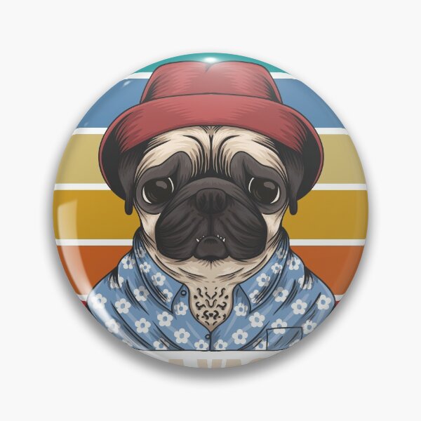 Item preview, Pug dog Need vacation designed and sold by sevenforArt.