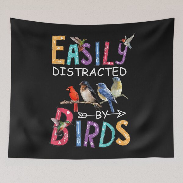 Artikelvorschau, Leicht von Vögeln abgelenkt Funny Bird TShirt101 entworfen und verkauft von etamarapk.