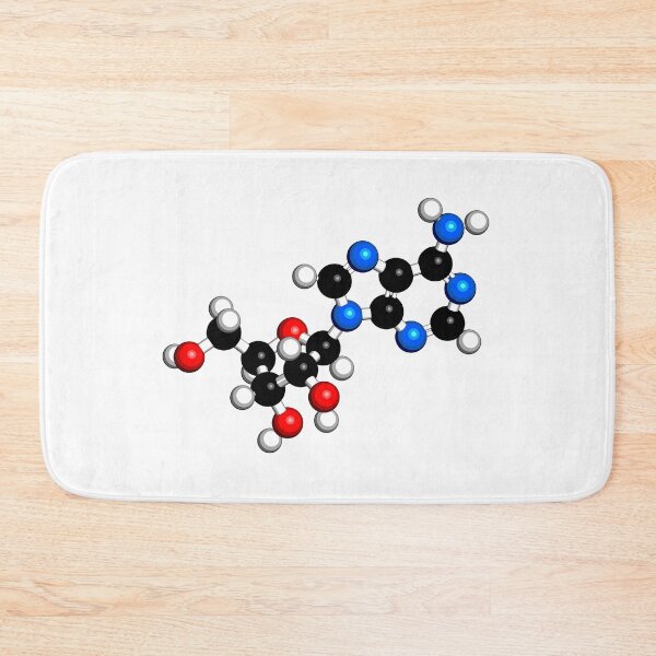 Item preview, Adenosine (Ado) purine nucleoside molecule designed and sold by molekuul.