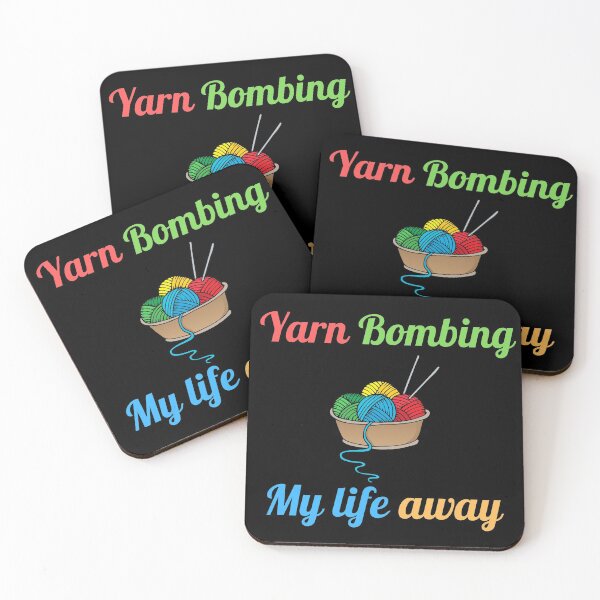 Item preview, Yarn Bombing My Life Away designed and sold by Johan Liebert.