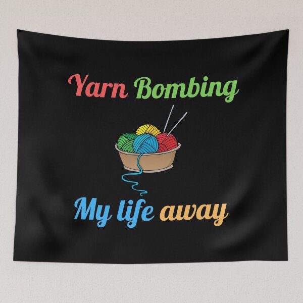Item preview, Yarn Bombing My Life Away designed and sold by Johan Liebert.
