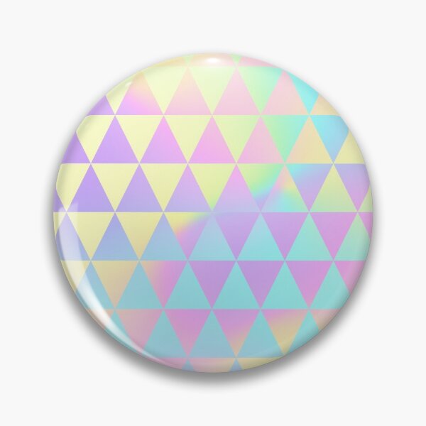 Item preview, Iridescent Geometric Triangle Pattern 11 designed and sold by GeeHanz.