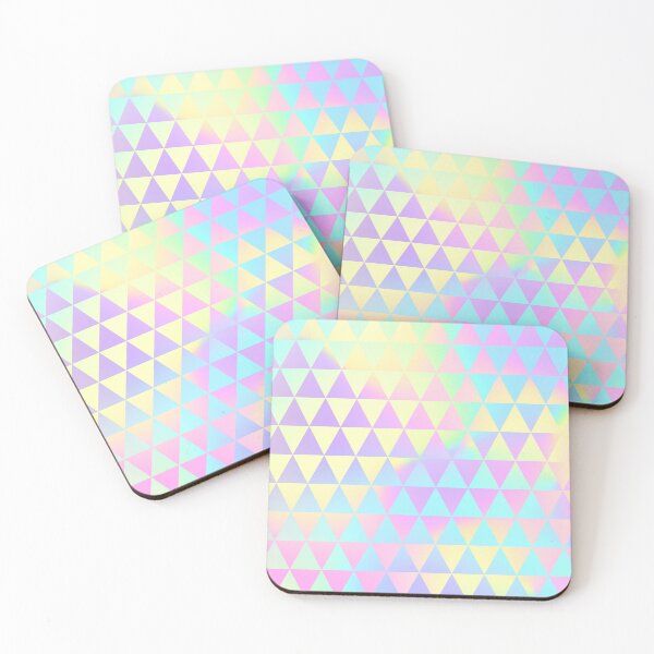 Item preview, Iridescent Geometric Triangle Pattern 11 designed and sold by GeeHanz.