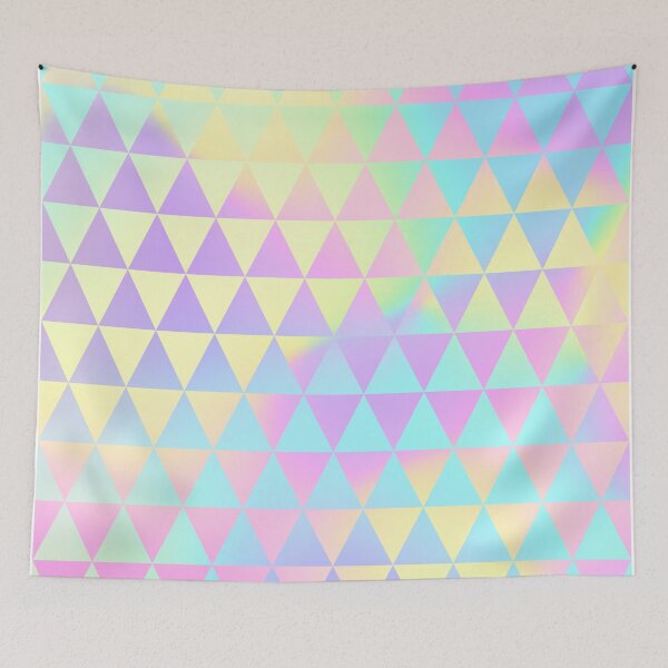 Item preview, Iridescent Geometric Triangle Pattern 11 designed and sold by GeeHanz.