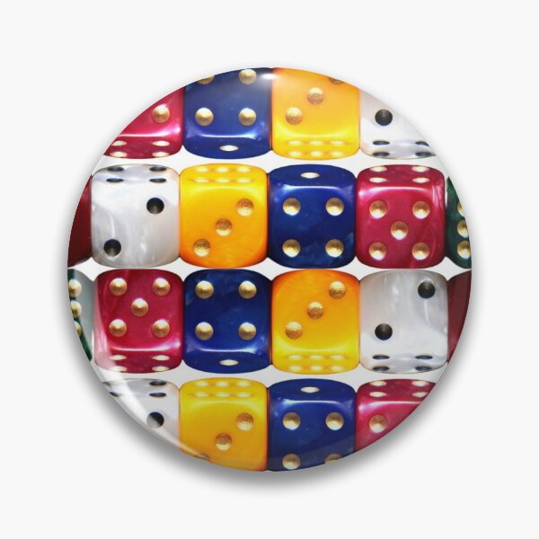 Item preview, Colorful Dice Pattern designed and sold by artistoutfitter.
