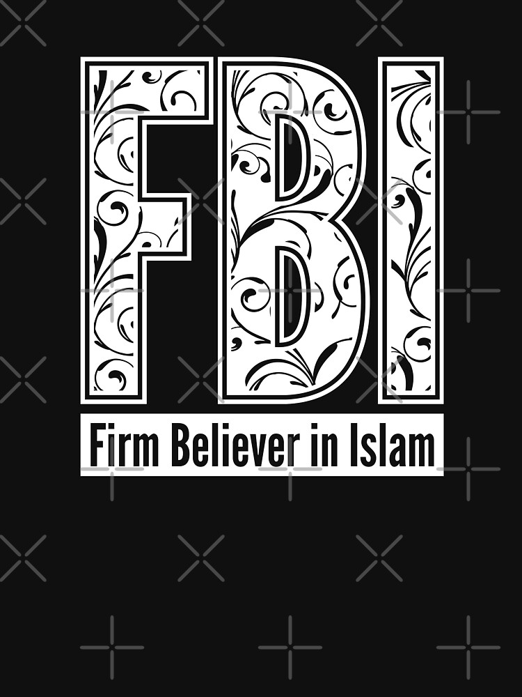 Firm Believer in Islam Pullover Hoodie for Sale by Prescilla Apon
