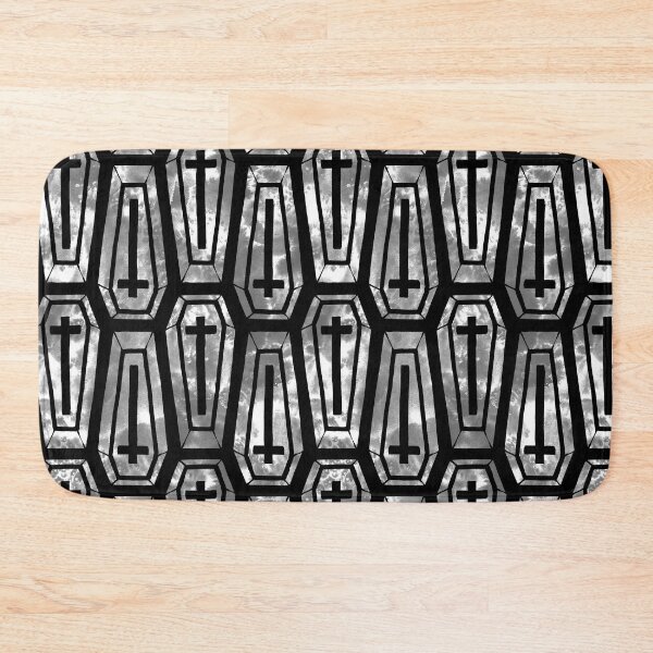 Item preview,  Watercolor Coffins on Black designed and sold by Paisley Yazel.