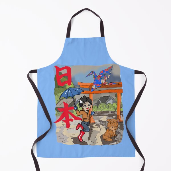 Item preview, Cute fun at the torii gate (boy / gender neutral) designed and sold by CuisineCat.