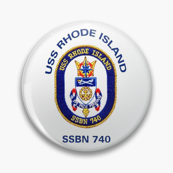 Item preview, USS Rhode Island (SSBN-740) Crest designed and sold by Nikki SpaceStuffPlus.