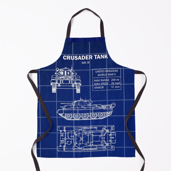Item preview, Crusader Tank Mk III Blueprint World War 2 designed and sold by KrisSidDesigns.