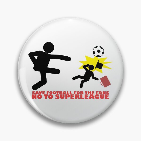 Item preview, Save football for the fans, no to superleague designed and sold by Xdelacra.