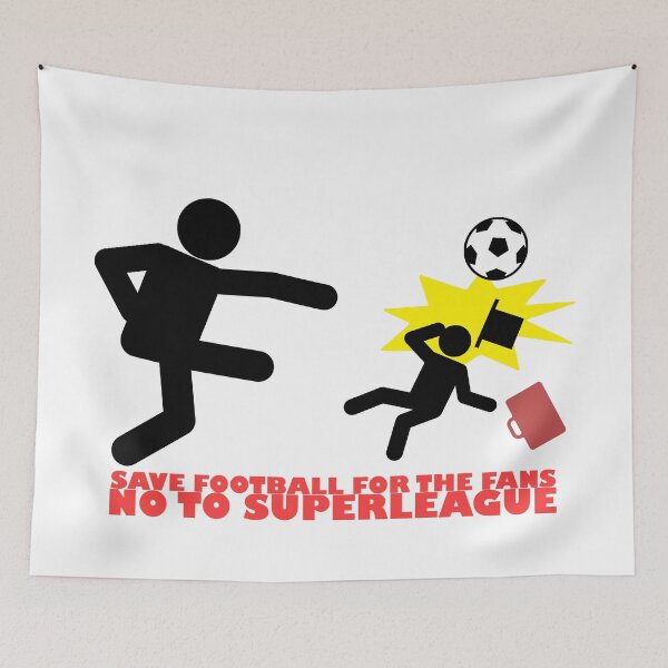 Item preview, Save football for the fans, no to superleague designed and sold by Xdelacra.