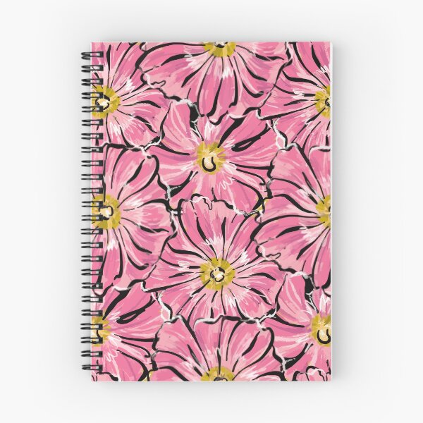 Item preview, The pattern is floral. Pink mallow. designed and sold by Mankaanna.