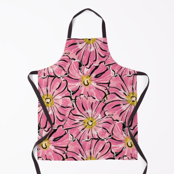 Item preview, The pattern is floral. Pink mallow. designed and sold by Mankaanna.