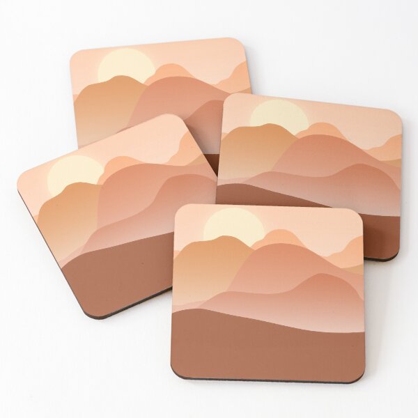 Item preview, Orange Minimalist Landscape designed and sold by JCalvert-Design.