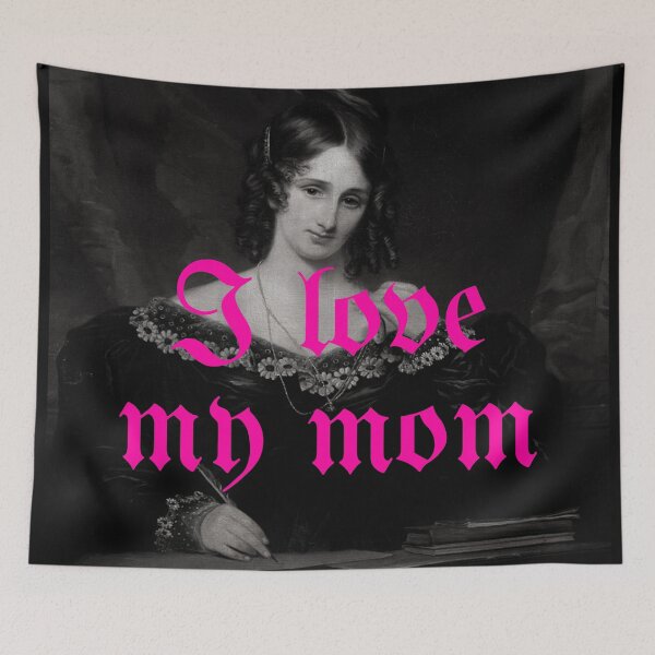 Item preview, Mary Shelley, I love my mom designed and sold by daphhne.