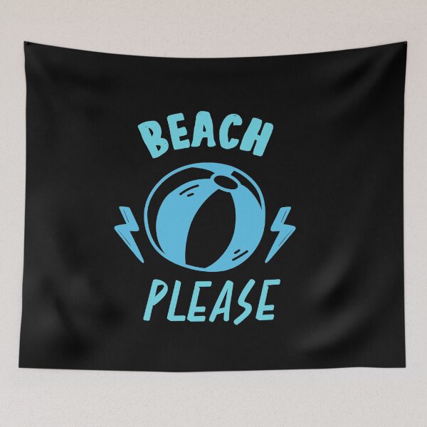 Item preview, Beach Please designed and sold by TheFlipRepublic.