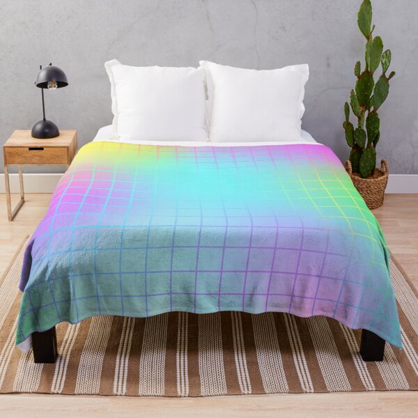 Item preview, Iridescent Geometric Square Grid Pattern 12 designed and sold by GeeHanz.