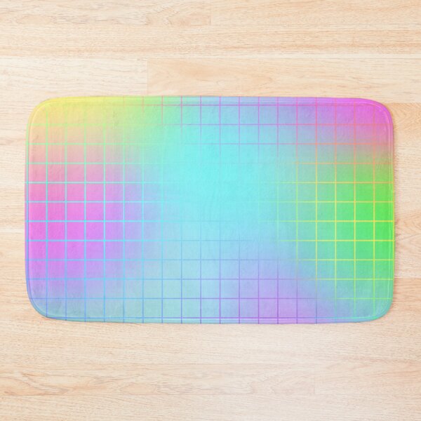 Item preview, Iridescent Geometric Square Grid Pattern 12 designed and sold by GeeHanz.