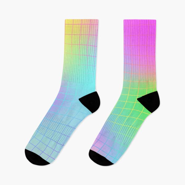 Item preview, Iridescent Geometric Square Grid Pattern 12 designed and sold by GeeHanz.