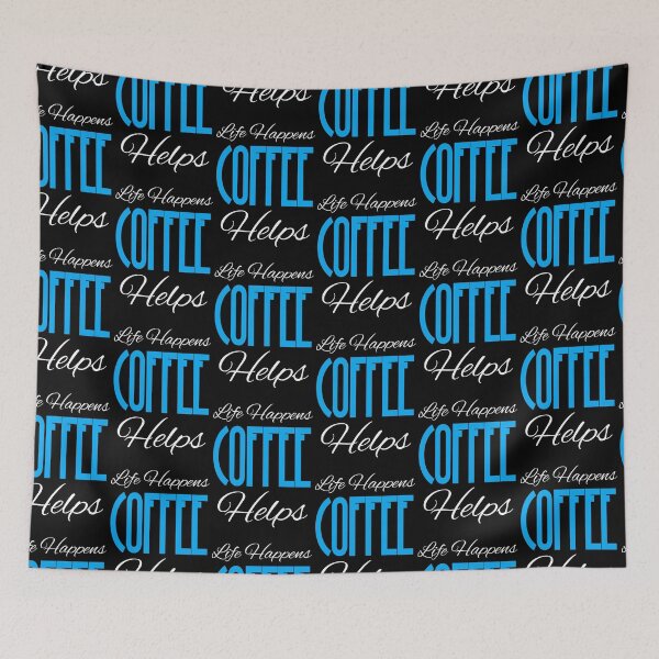 Item preview, Life Happens Coffee Helps designed and sold by sasijaya.