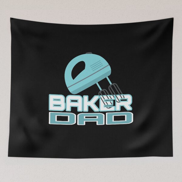 Item preview, baker dad, dough mixer, mixer designed and sold by doctors-apparel.