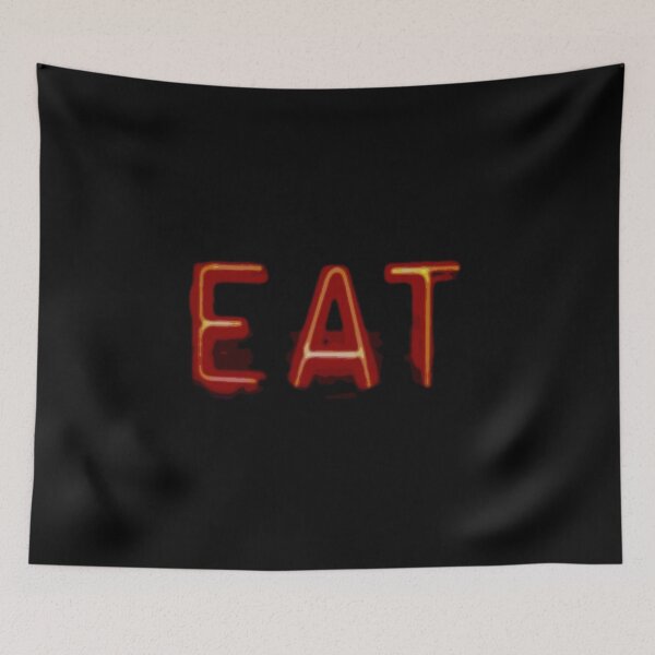 Artikelvorschau, Rot essen Neon entworfen und verkauft von Mark359 Designs.