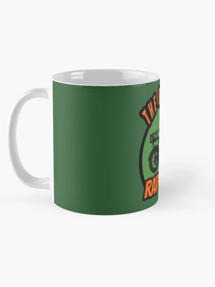 Aperçu 5 sur 6. Mug à café avec l'œuvre RAD-DADDY RAD RUNNER RAD BIKE ROAD RIDER DADDY-RIDER créée et vendue par pink-magic-moon.