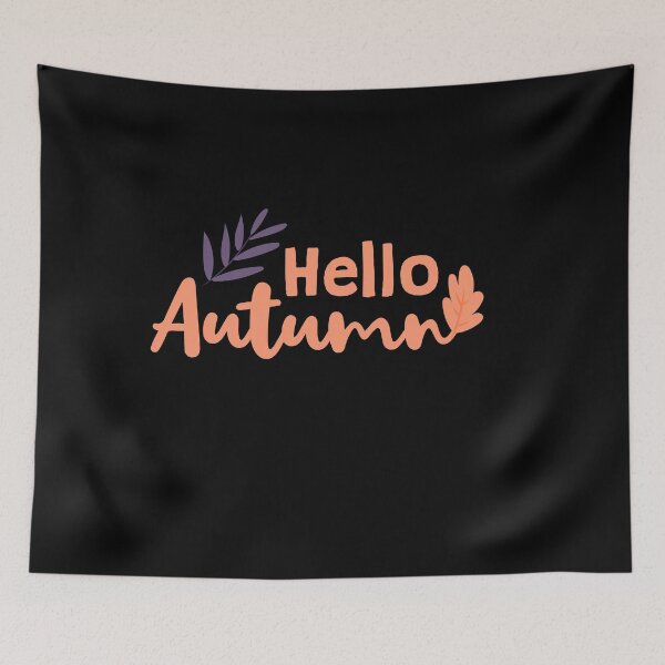Item preview, Hello Autumn designed and sold by TheFlipRepublic.