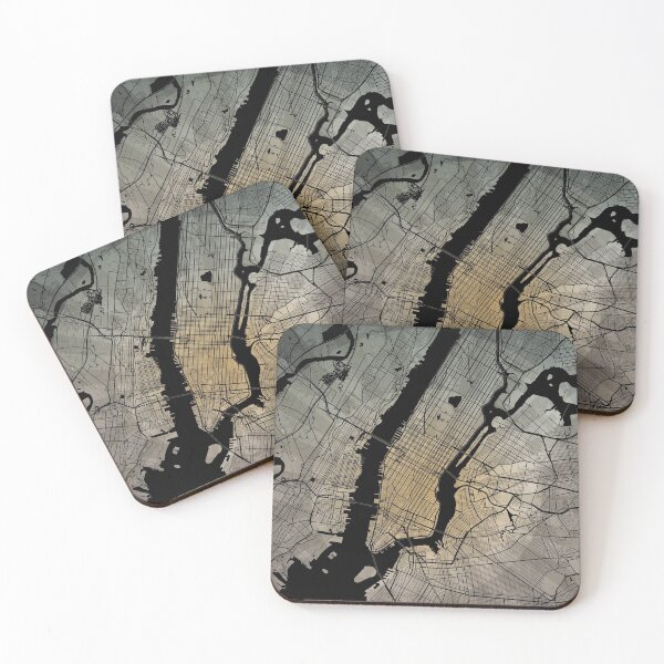 Item preview, NY Artistic Map designed and sold by Interpret108.