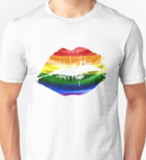 LGBT Shirts Gay pride T-Shirts Pride week Tees Rainbow Swag and unique gifts Slim Fit T-Shirt