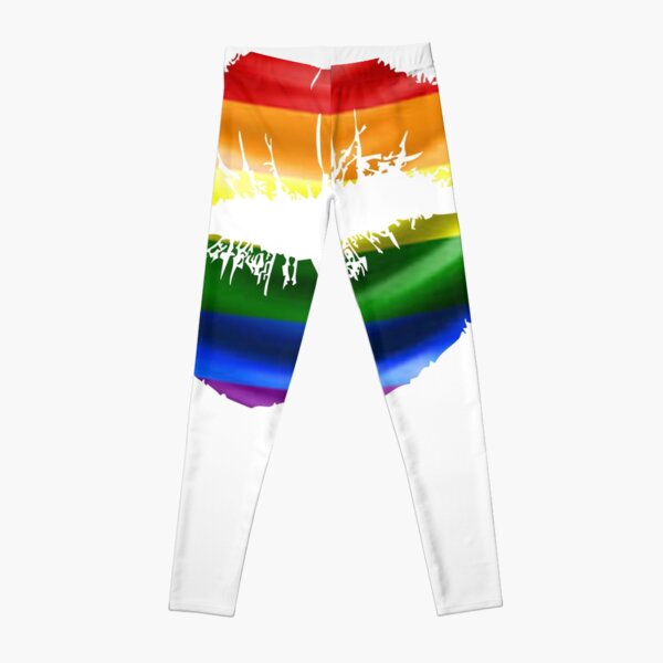 Gay Pride Flag Leggings For Men