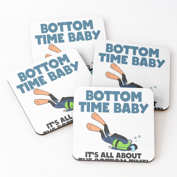 Item preview, It's All About Bottom Time Baby Scuba Diving Gift  designed and sold by Mesyo.