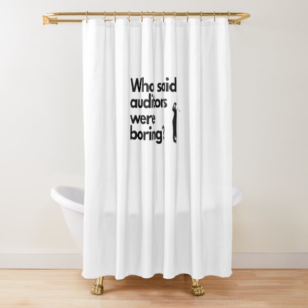 Item preview, Who said auditors were boring? designed and sold by Evartdesign.