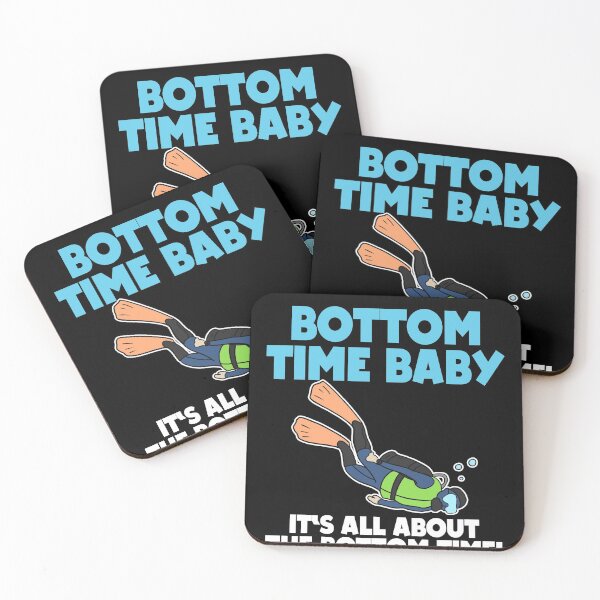 Item preview, It's All About Bottom Time Baby Scuba Diving Gift  designed and sold by Mesyo.