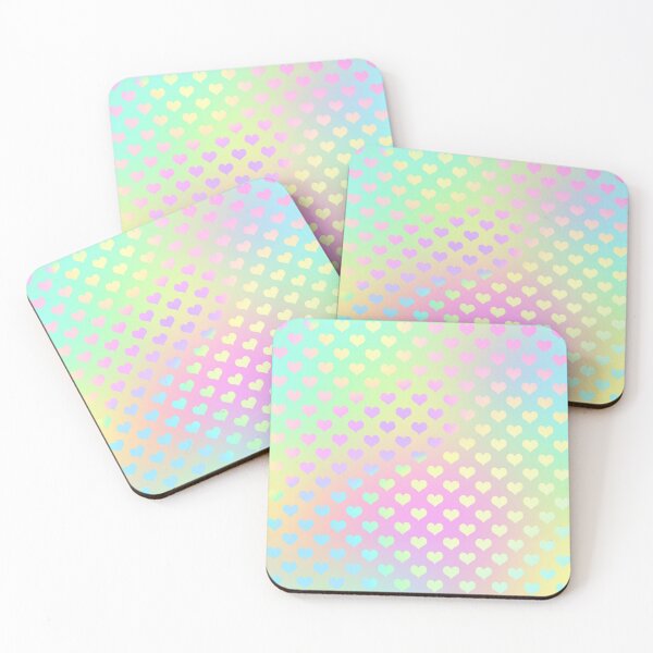 Item preview, Iridescent Geometric Hearts Love Pattern 13 designed and sold by GeeHanz.