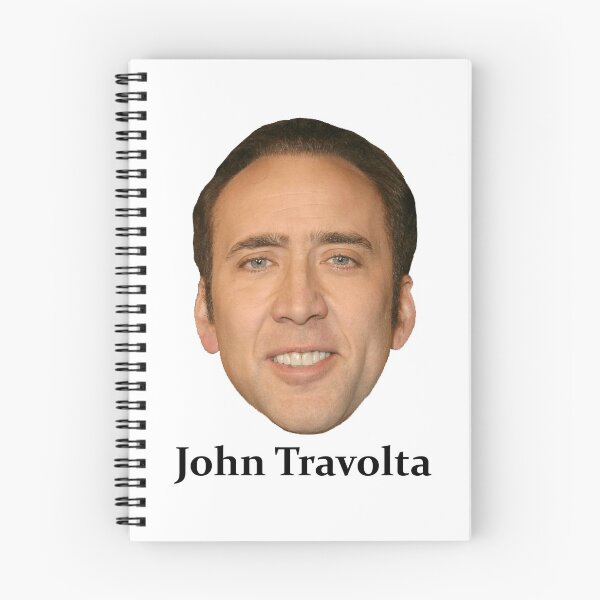 Item preview, nicholas "travolta"  cage john travolta design designed and sold by cangurojoe.