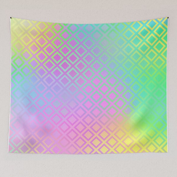 Item preview, Iridescent Geometric Diamond Pattern 14 designed and sold by GeeHanz.