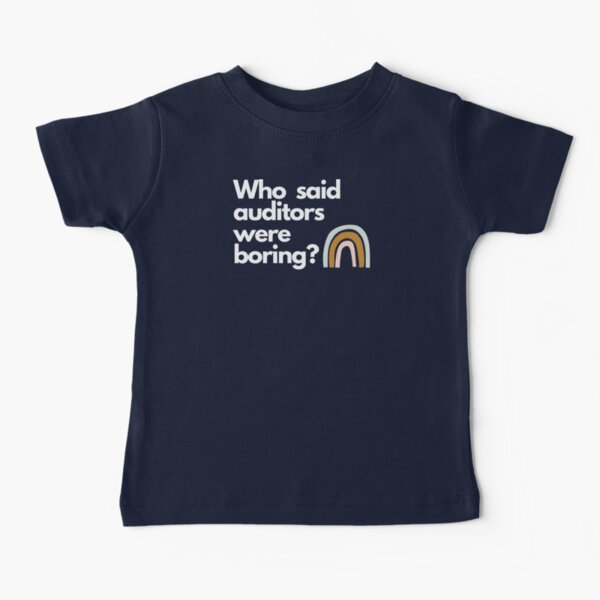 Item preview, Who said auditors were boring? designed and sold by Evartdesign.