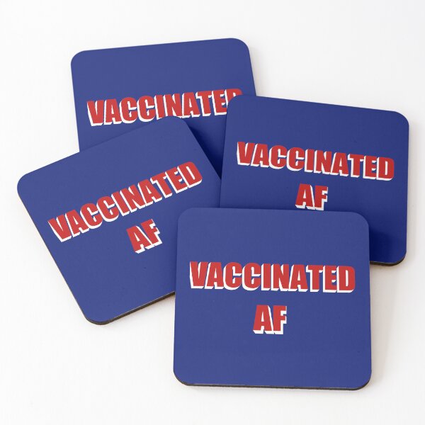 Item preview, Vaccinated AF Funny Pro Vaccination designed and sold by StudioTina.