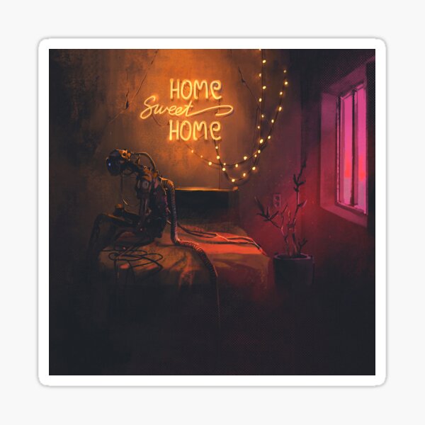 Stay Home Sticker