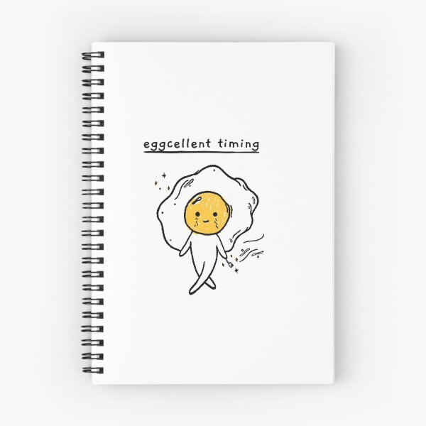 Item preview, eggcellent timing -  kawaii fried egg walking designed and sold by GLwithUs.