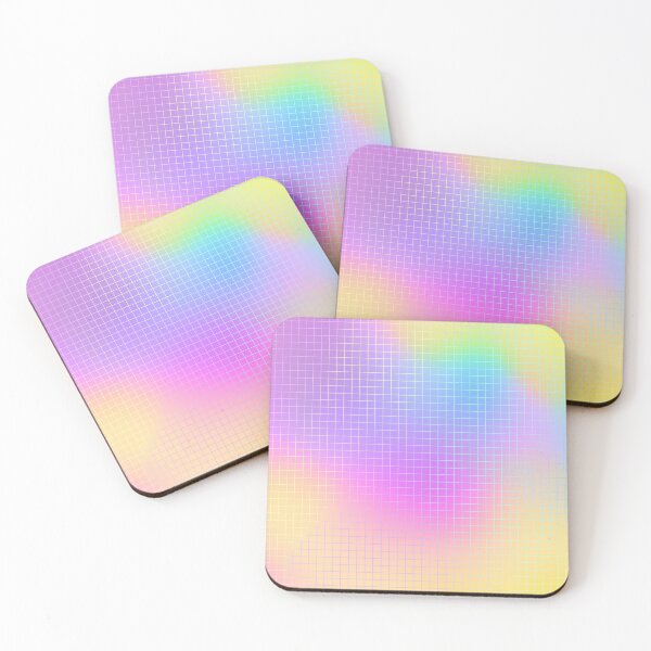 Item preview, Iridescent Geometric Square Grids Pattern 15 designed and sold by GeeHanz.