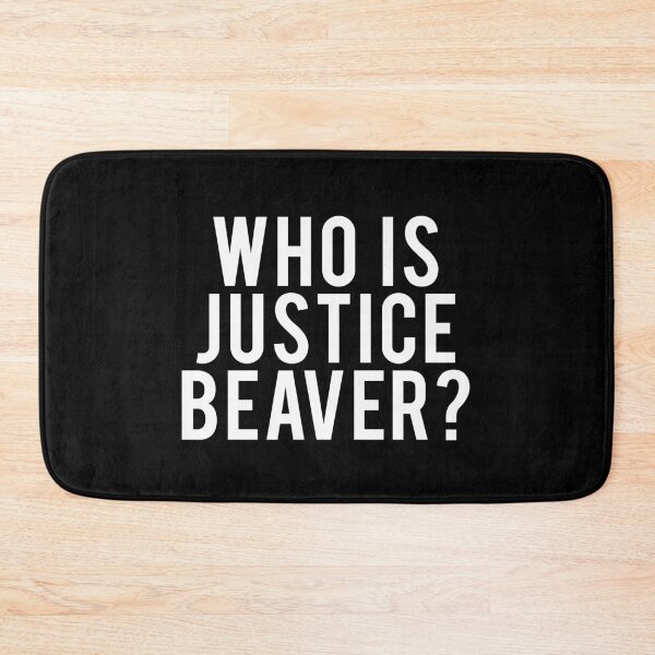 Item preview, Who is Justice Beaver? designed and sold by ApparelFactory.