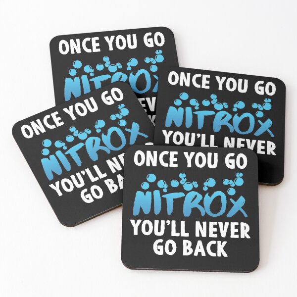 Item preview, Once Nitrox You'll Never Go Back Scuba Diving Gift designed and sold by Mesyo.