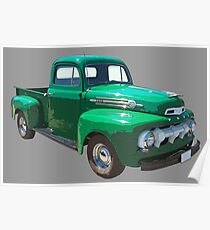 Old Ford Truck Posters Redbubble